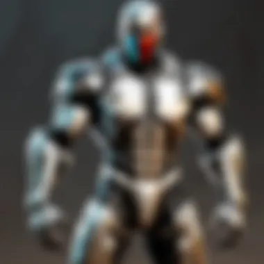 Cyborg showcasing advanced technology in Mortal Kombat universe