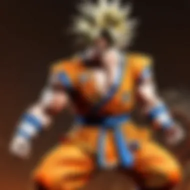 Goku depicted in various art styles reflecting his cultural impact.