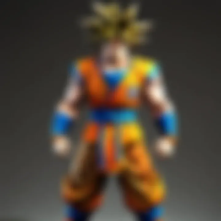 An array of Goku-themed video games highlighting their diversity and evolution.