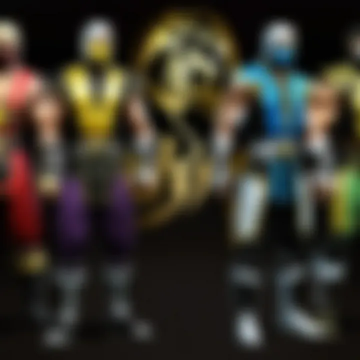 Mortal Kombat Komplete Edition character selection