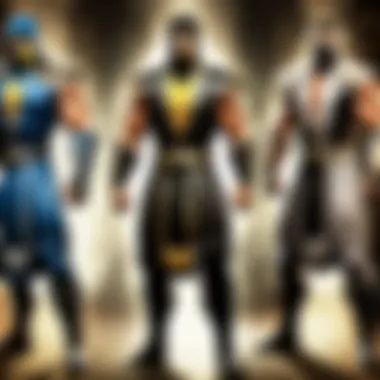 Mortal Kombat 11 Character Selection Screen