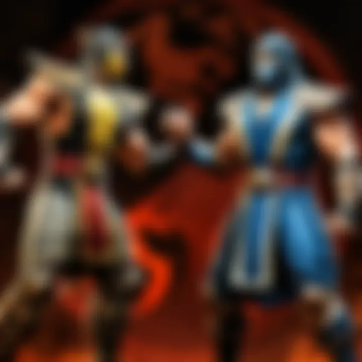 Dramatic showdown between Mortal Kombat rivals