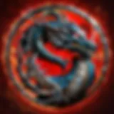 Mortal Kombat Dragon Logo Evolution