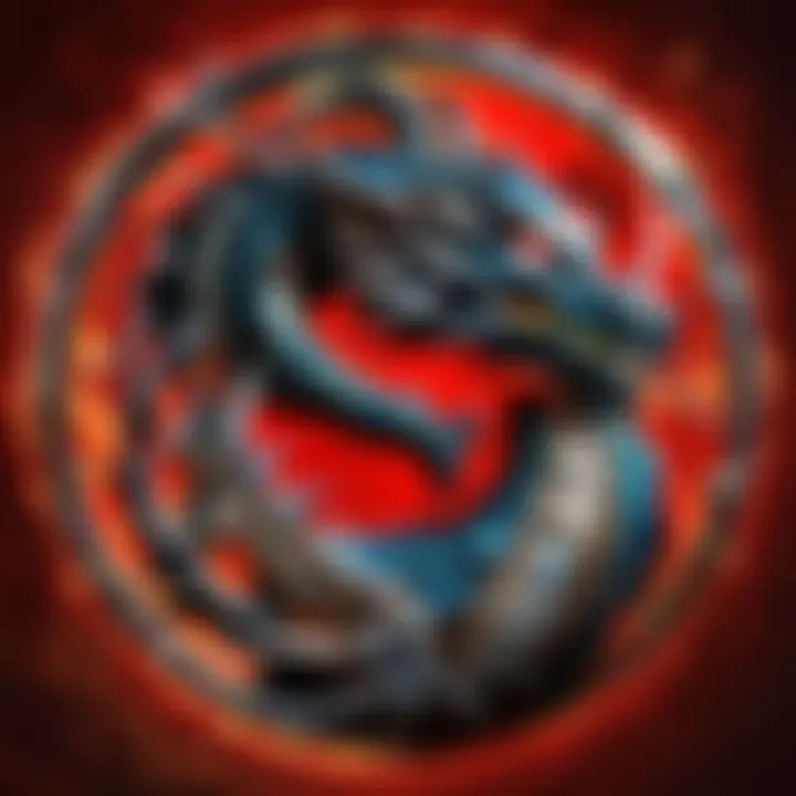 Mortal Kombat Dragon Logo Evolution