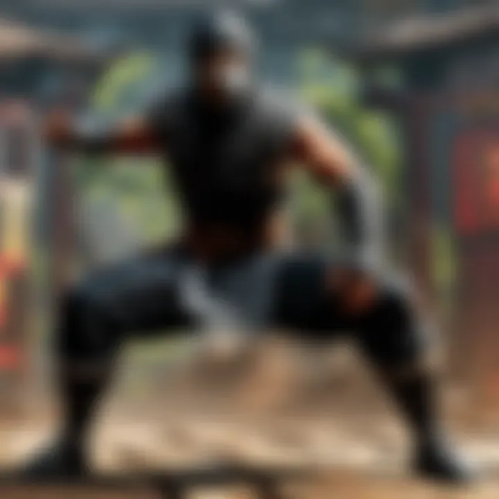 Enigmatic Ninja Warrior from Mortal Kombat