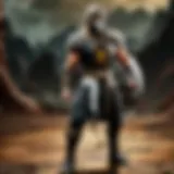 Enigmatic Warrior in Mortal Kombat