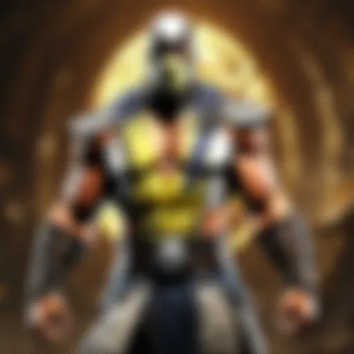 Enigmatic warrior in Mortal Kombat X comic