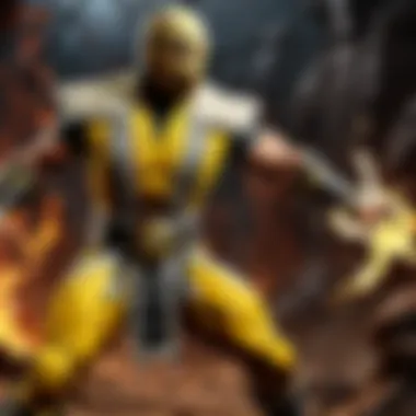 Epic battle scene in Mortal Kombat 11 Ultimate