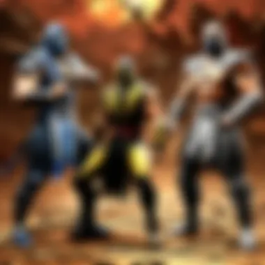 Epic Battle Sequence in Mortal Kombat