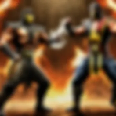 Epic clash between two iconic characters in Mortal Kombat Armageddon