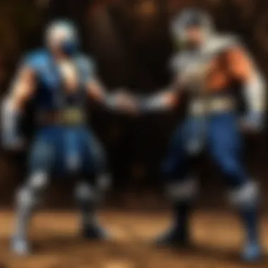 Epic clash of powers in Mortal Kombat vs DC Universe