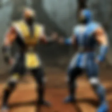 Epic Showdowns in Mortal Kombat on PS2