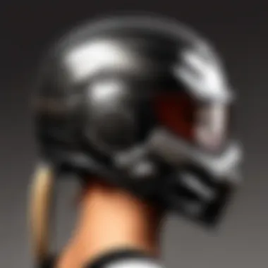 Ergonomic Helmet with Tailored Ponytail Hole