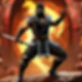 Ethereal Ninja warrior in Mortal Kombat Armageddon