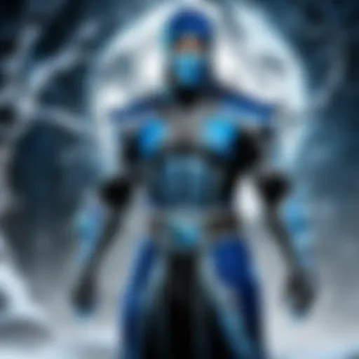 Ethereal Sub-Zero Cosplay