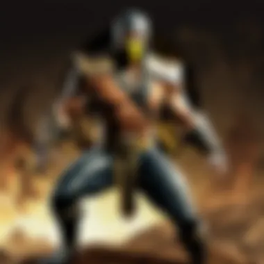 Evolution of Mortal Kombat Characters Collage