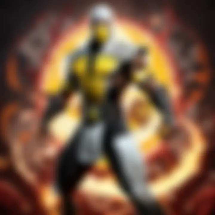 WB Exclusive Art Print for Mortal Kombat Fans