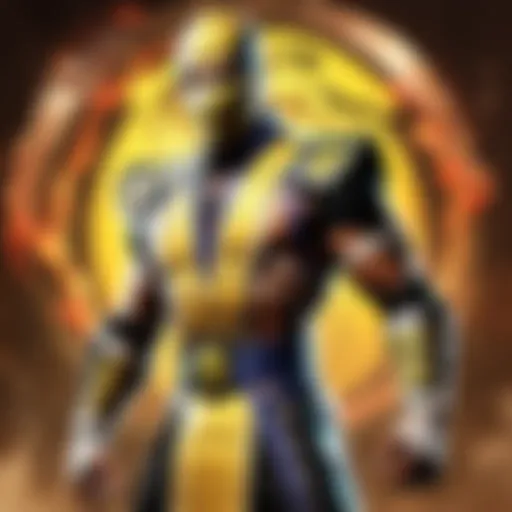 A collage of iconic Mortal Kombat characters showcasing their unique designs and abilities.