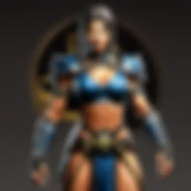 Captivating Female Warrior Character with Unique Abilities