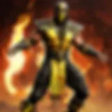 Mortal Kombat's Scorpion Costume