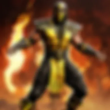 Mortal Kombat's Scorpion Costume