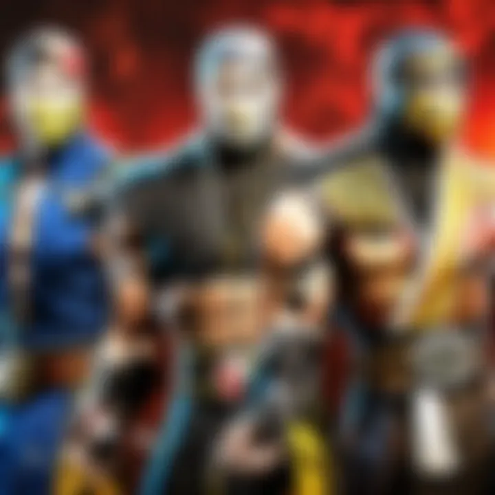 Gaming community engagement in Mortal Kombat app