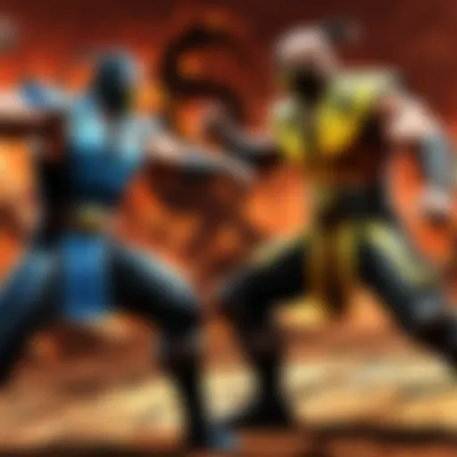 Epic Mortal Kombat battle on PS3