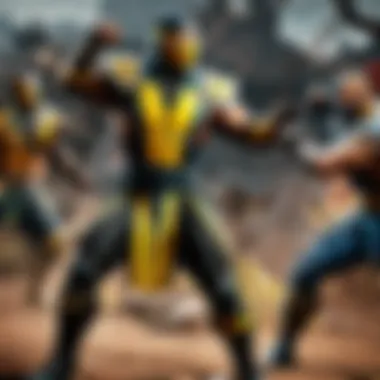 Epic showdown in Mortal Kombat 11