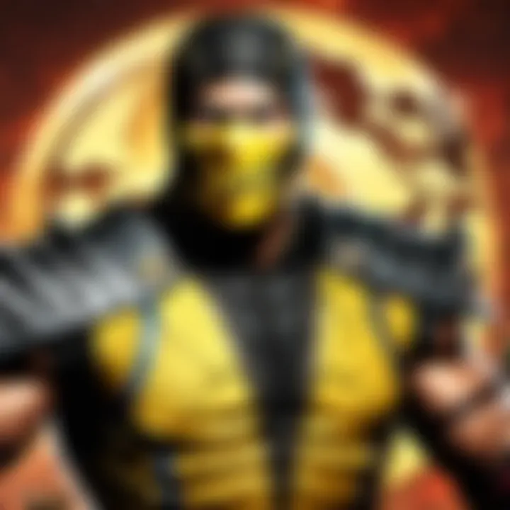 Feature highlights in Mortal Kombat app