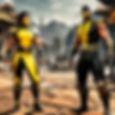 Strategic gameplay screen showcasing Mortal Kombat 11 Mobile tactics