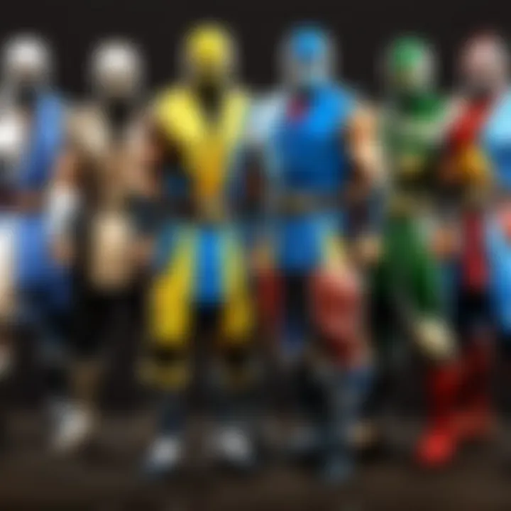 Mortal Kombat Character Selection