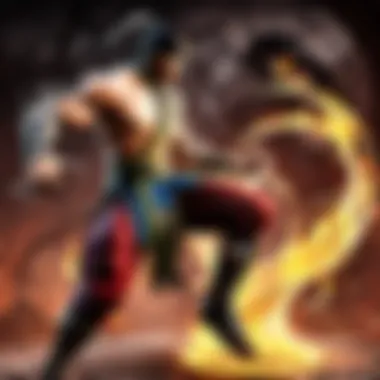 Unlocking Special Moves - Liu Kang unleashing his power