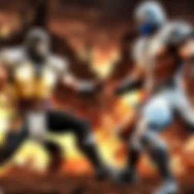 Epic Clash of Mortal Kombat Warriors