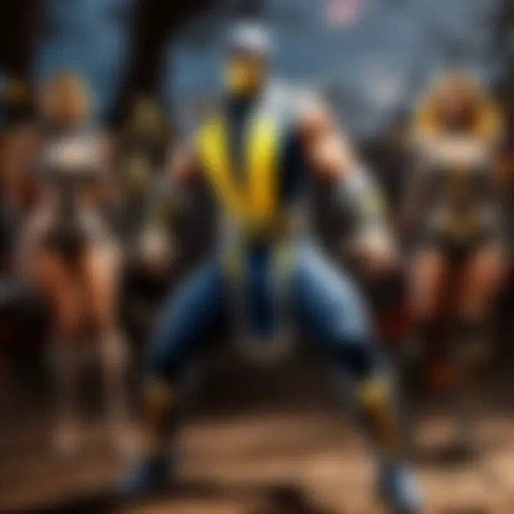 Dynamic character selection in Mortal Kombat 11 Ultimate