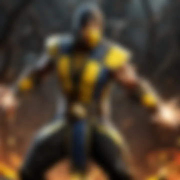 Fierce warrior in Mortal Kombat 11 Ultimate