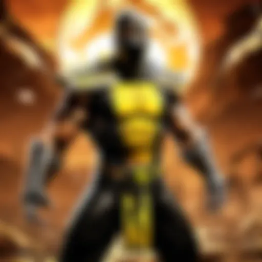 A visual representation of the Sunzero concept within the Mortal Kombat universe, showcasing its unique features.