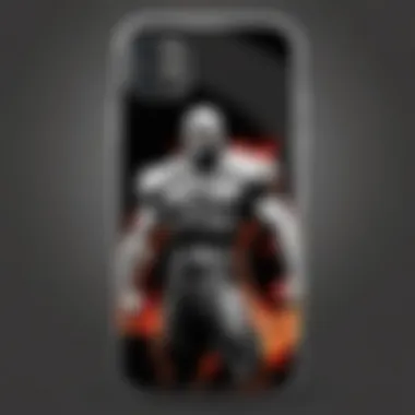 Mortal Kombat iPhone 11 Case displaying Fatalities Compilation