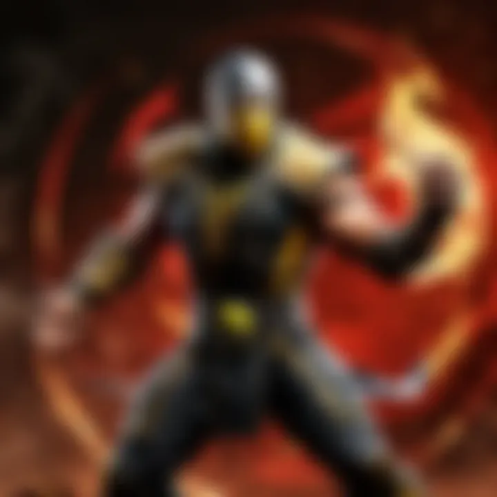 Fierce Warrior in Mortal Kombat C