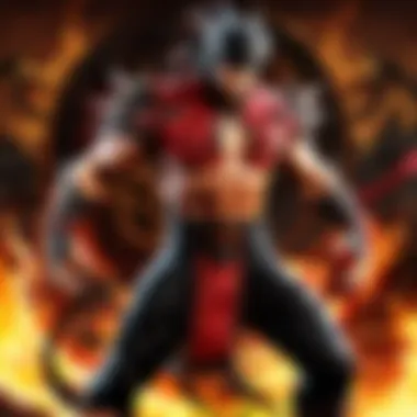 Fiery Resilience: Liu Kang's Dragon Fury