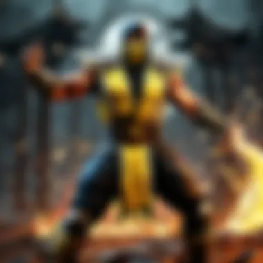 Combatant performing a flawless victory in Mortal Kombat PC download