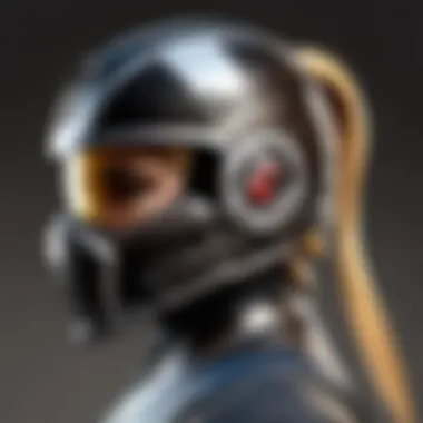 Functional Ponytail Hole in Advanced Helmet Design