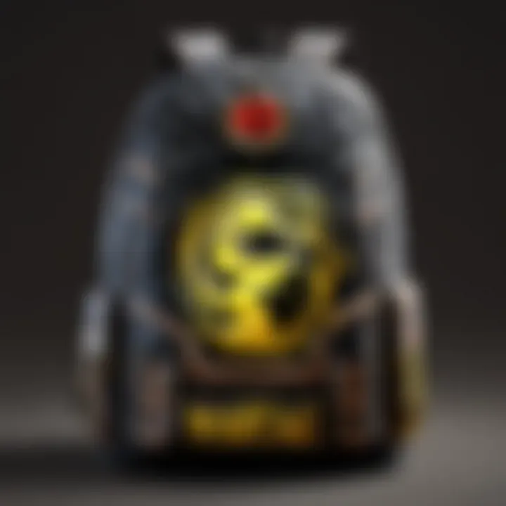 Iconic Character-Themed Mortal Kombat Backpack