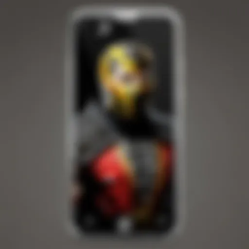 Innovative Mortal Kombat Phone Design