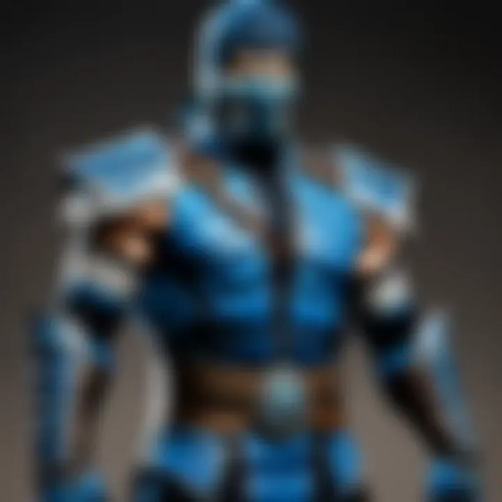 Intricate Details of Sub Zero's Costume