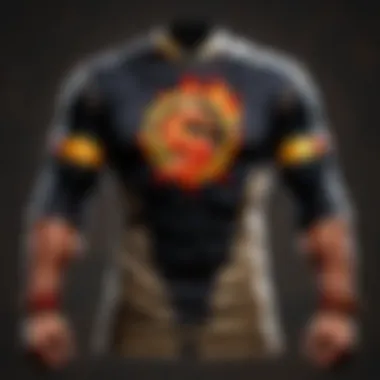 Intriguing Symbolism of Old Row Fireball Shirt