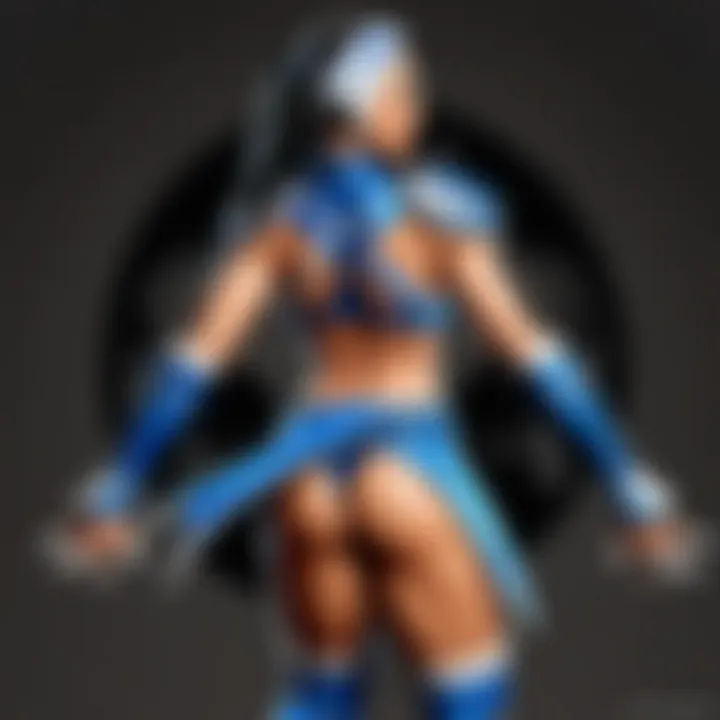 Kitana Mortal Kombat Character