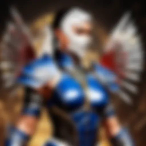 Kitana's Regal Armor and Fan Blades