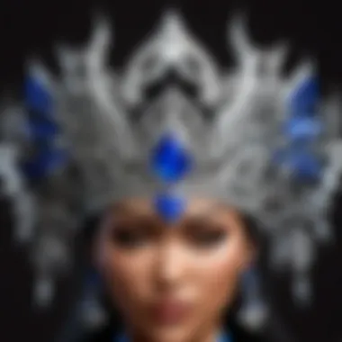 Intricate Detailing of Kitana's Royal Tiara