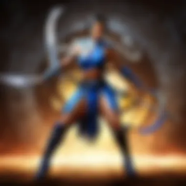 Kitana's Elegant Blade Dance