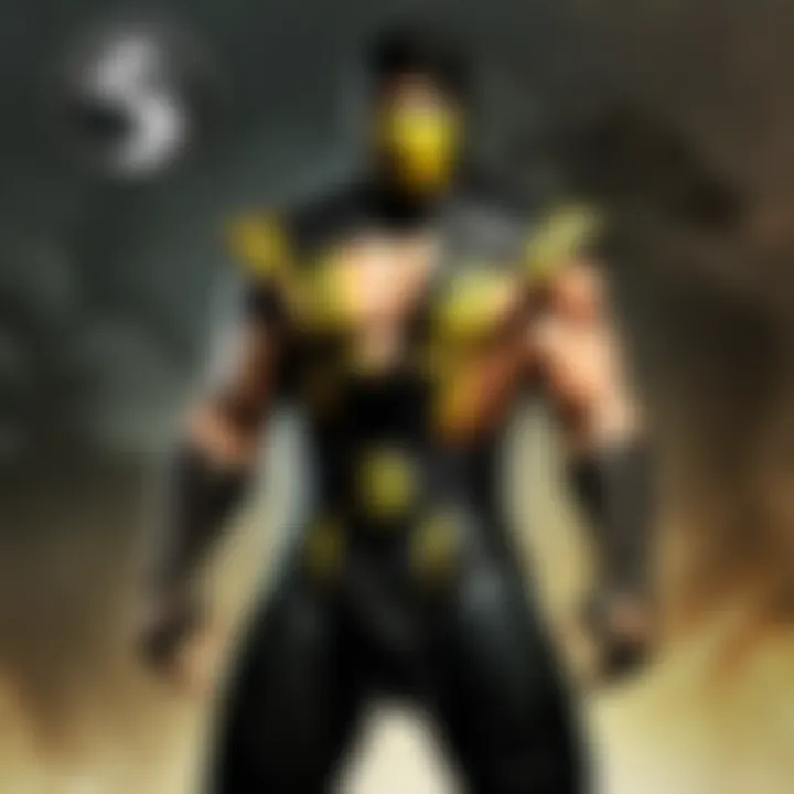 Kombatly logo with intense visual design